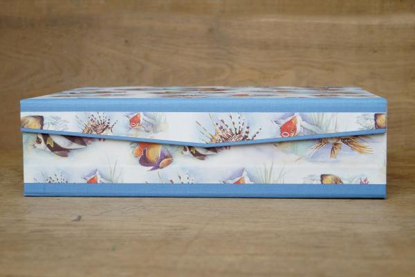 Fotoalbum und Archivbox "Fische"
